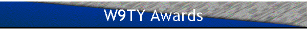 W9TY Awards